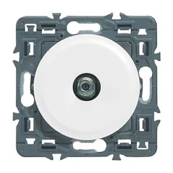 Mécanisme de prise télévision TV type ''F'' à visser Céliane blanc-Legrand New