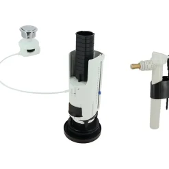 Mécanisme double volume à câble et robinet flotteur --Nicoll Discount