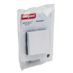 Mécanisme poussoir Mosaïc blanc, 2 modules^Legrand Online