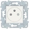 Mécanisme prise avec terre affleurante Unica Déco blanc-Schneider Electric Discount