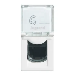 Mécanisme prise RJ45 cat6 1 module Mosaïc-Legrand Best