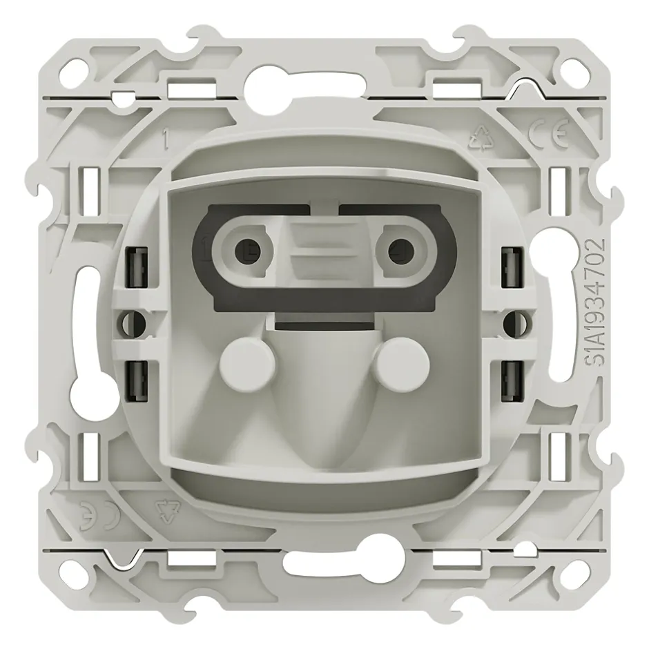 Mécanisme sortie de câble Odace blanc-Schneider Electric