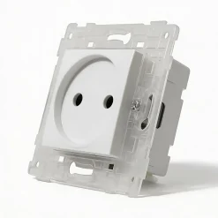 Mécanismes 2 prises Kalya blanc glossy^Colours Hot