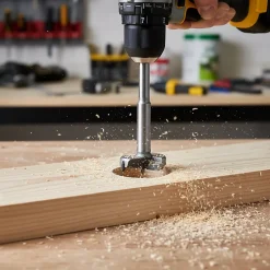 Mèche pour charnière Acier bruni L. 70 mm x ø26 mm-Diall Online