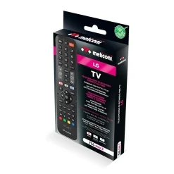 - Télécommande de remplacement TLC EVO.2 pour TV LG - 100% fonctions d'origine - Accès direct Netflix, Youtube, Prime-Meliconi Best
