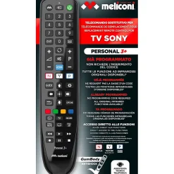 Télécommande spécifique PERSONAL3+-Meliconi Online