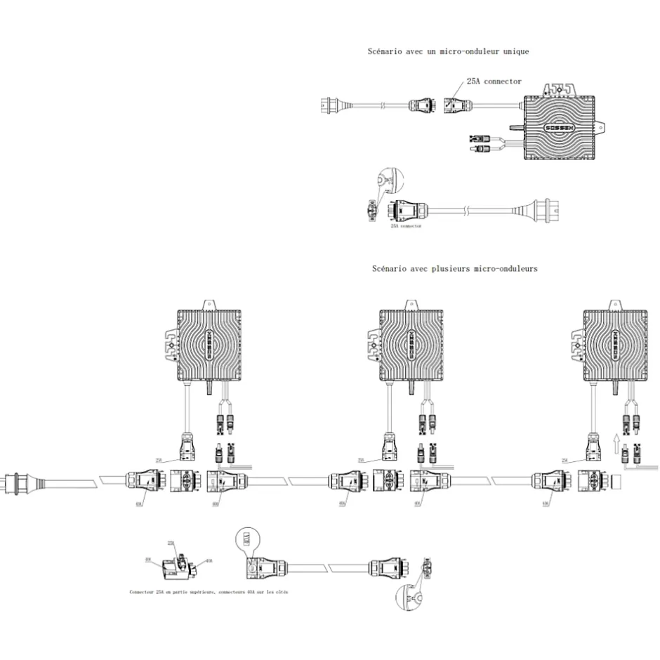 Micro-onduleur 1000W Wifi-Sossen Online