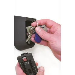 Mini Coffre pour clés en métal mural avec code de sécurité^Lifebox