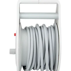 Mini enrouleur H05VV-F 3G1 3 prise de 16A + USB 7m gris^Zenitech Sale