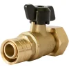 Mini vanne à sphère à glissement pour PER Ø12 - sortie femelle 15/21 (1/2")^Somatherm for you Outlet