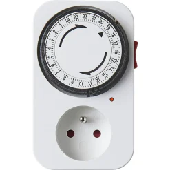 Minuterie mécanique à programmation quotidienne intérieure^LAP Discount