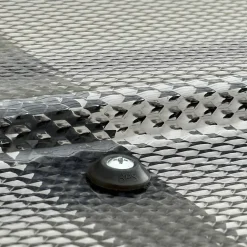 vis galvanisées M5 x 40 mm pour métal avec rondelle d'étanchéité grise, pour revêtement en polycarbonate, 50 pièces^Mk Pc Diamonds Clearance