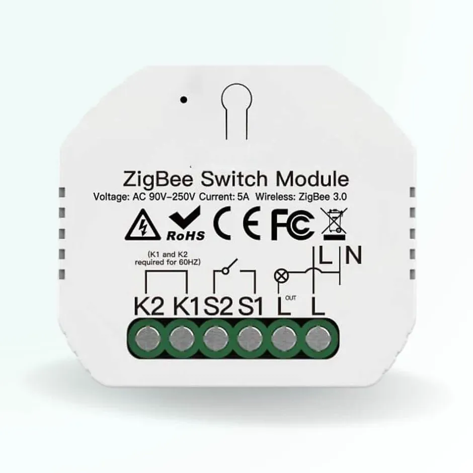 Module interrupteur connecté 5a - zigbee - sans neutre^Zengo Online