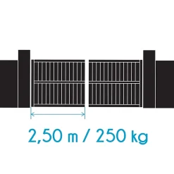 Moteur de portail à bras articulés pour portail à battants Orane-SE - - 114203^Avidsen New