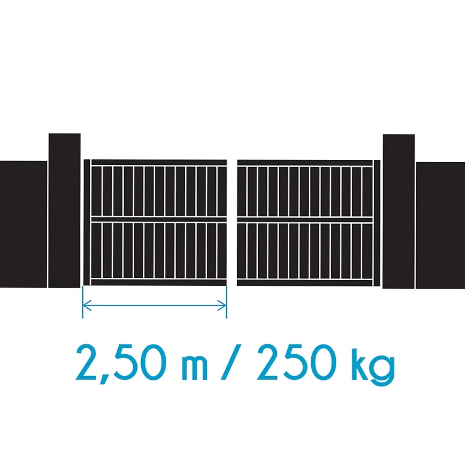 Moteur de portail à bras articulés pour portail à battants Orane-SE - - 114203^Avidsen New