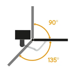 Motorisation connectée à bras articulés pour portail battant : 2.5m/250kg par battant - XB250 - Umii - 761005TELS^Extel