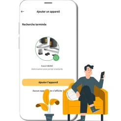 Motorisation connectée à bras articulés pour portail battant : 2.5m/250kg par battant - XB250 - Umii - 761005TELS^Extel
