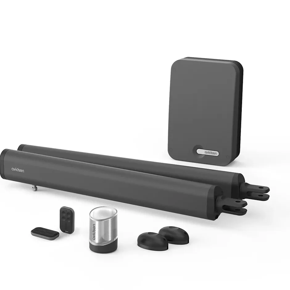 Motorisation connectée à vérins pour portail à battants - Teha Connect - - 114174-Avidsen Outlet