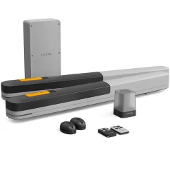 Motorisation connectée à vérins pour portail à battants : 2.5m/250kg par battant - XV250 + 2 télécommandes OFFERTES - Umii-Extel