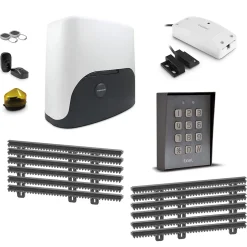 Motorisation connectée pour portail coulissant 6m + digicode^Thomson Hot