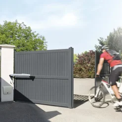 Motorisation de portail battant à vérins Exavia Flash-Somfy New