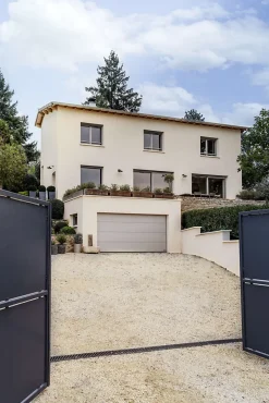 Motorisation de portail battant à vérins Exavia Flash-Somfy New