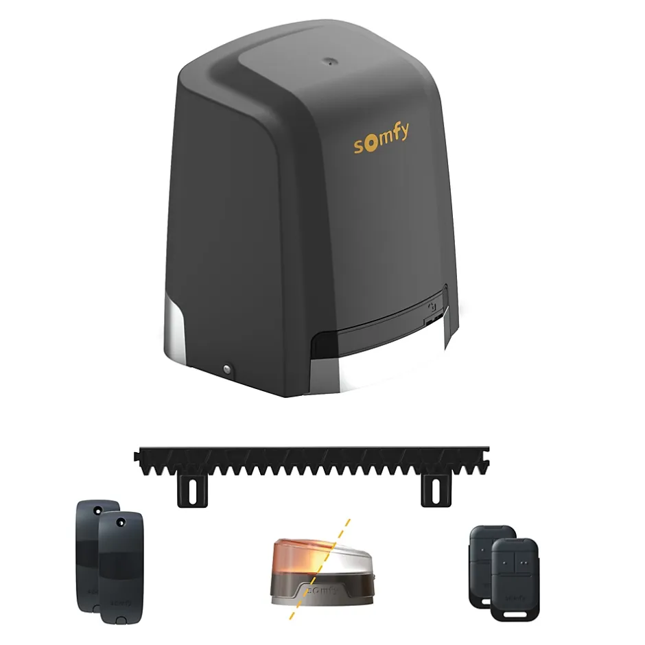 Motorisation de portail coulissant Slidymoove 600 flash^Somfy New