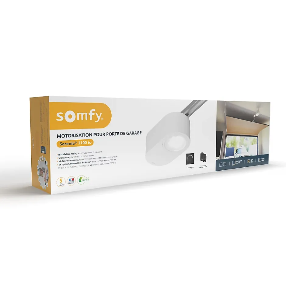 Motorisation de porte de garage Serenia IO 1100^Somfy Discount