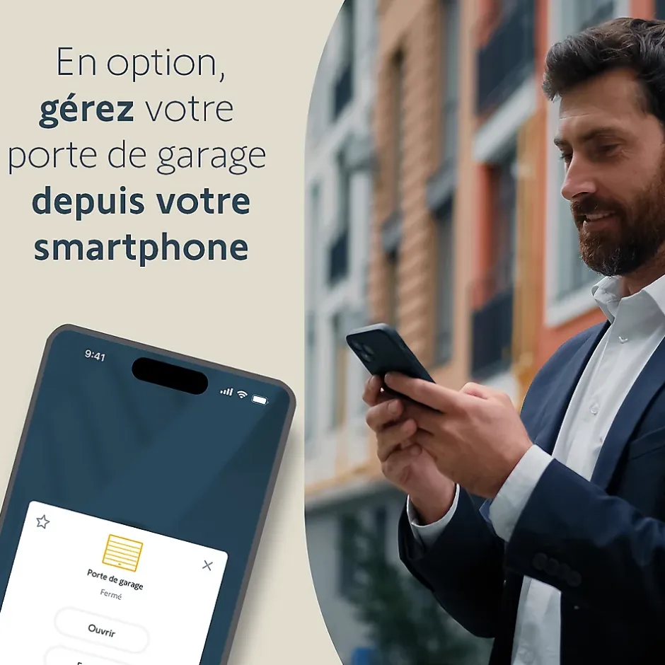 Motorisation de porte de garage Serenia IO 1100^Somfy Discount