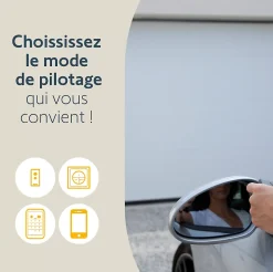 Motorisation de porte de garage Serenia IO 700 Connect^Somfy Sale