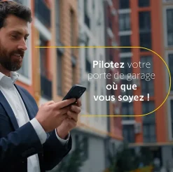 Motorisation de porte de garage Serenia IO 700 Connect^Somfy Sale