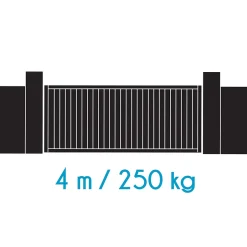 Motorisation pour portail coulissant Zenia-SE - - 114462-Avidsen Sale