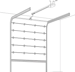Motorisation pour porte de garage sectionnelle-GoodHome Online