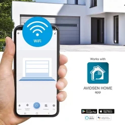 Motorisation pour porte de garage connectée - Strömma Connect - - 114500-Avidsen Best