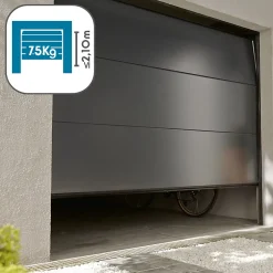 Motorisation pour porte de garage - Guidage par chaîne rail en forme de U - Strömma 600 - - 114957^Avidsen New