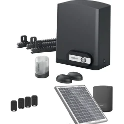 Motorisation solaire Orea 550 pour portail coulissant-Avidsen