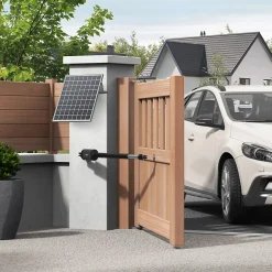 Motorisation télescopique solaire pour portail à battants - Styrka 310-Avidsen Online