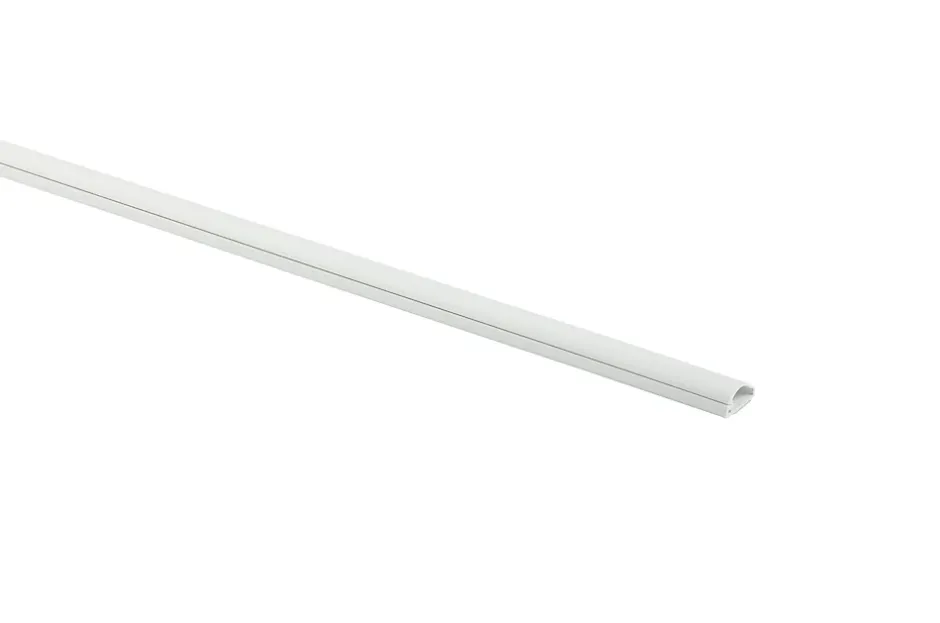 Moulure décorative demi-circulaire 16x08 mm blanche 2 m^D-Line Sale