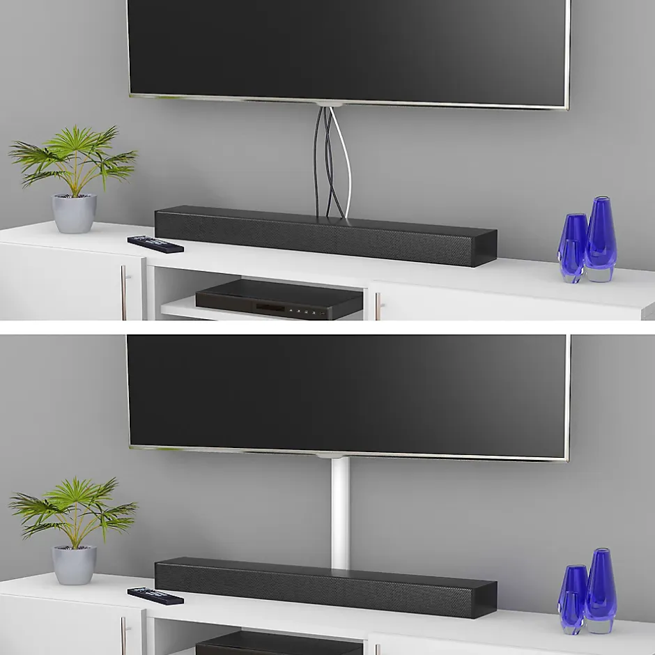 Moulure décorative demi-circulaire 50x25 mm blanche 1,5 m-D-Line Sale