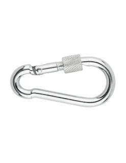 Mousqueton de sécurité Diamètre Câble 18 Acier zingué - 1 pièce-Vis Express Sale