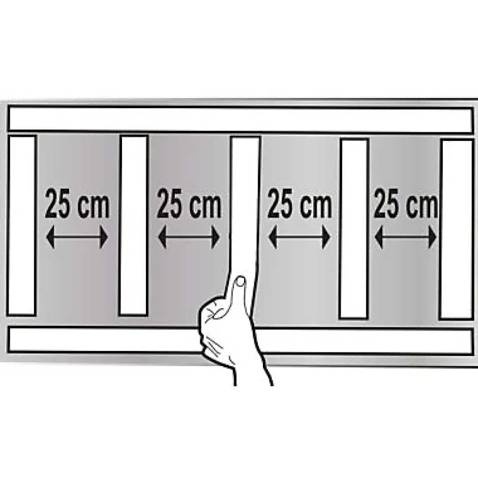 Mousse adhésive double face extérieure (spécial tôles) 19 mm x 6 m-CQFD Outlet