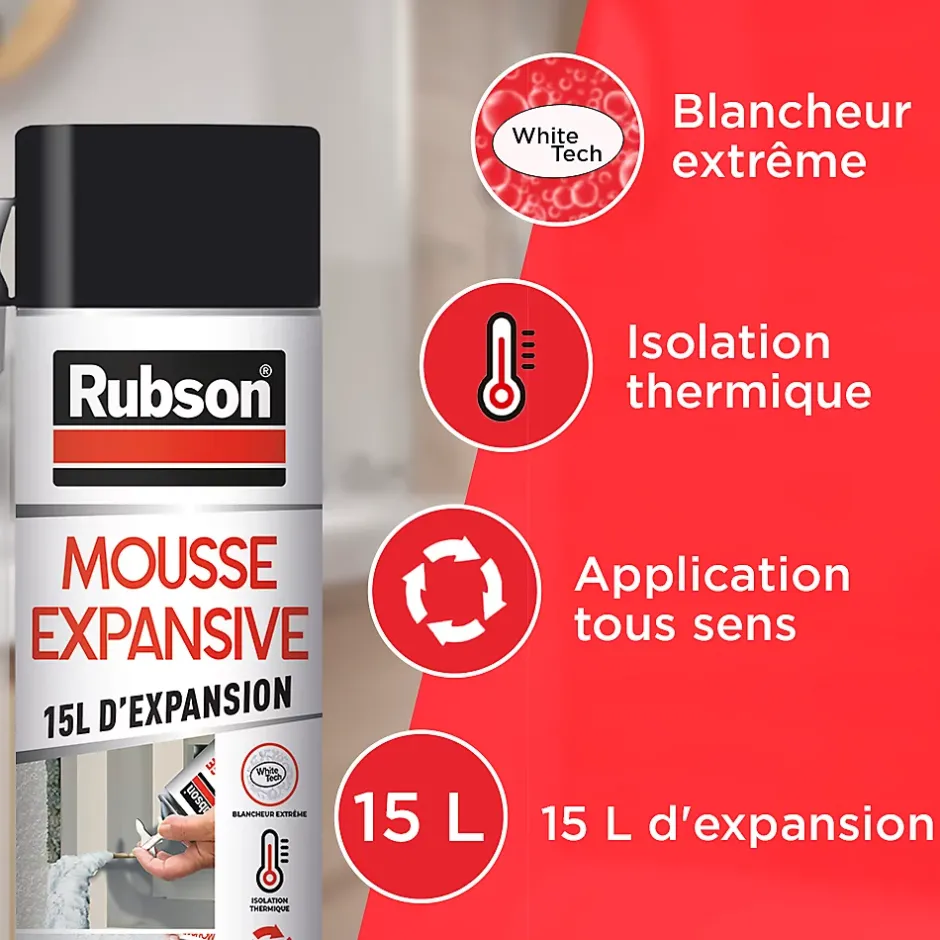 Mousse Expansive multi-usages 15L-Rubson Online
