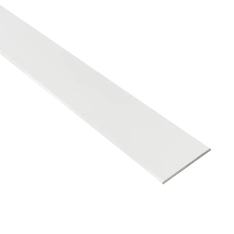 Méplat alu (24mm x 1,45mm x 1000 mm, Laqué Blanc)^Homewell Outlet