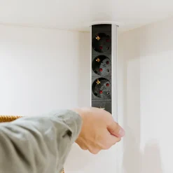 Multiconnecteur élévateur Vertikal 60 mm^Emuca Discount