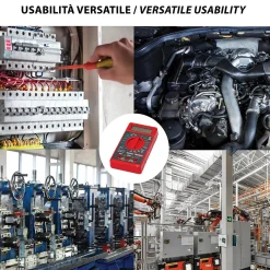 Multimètre digital 6 en 1, sondes fournies-Velamp