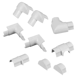 Multi-pack d'accessoires pour goulotte blanc 30 x 15 mm-D-Line Hot