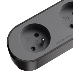 Multiprise 4 prises + 2 USB 1.5 m noire-Jacobsen Sale