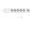 Multiprise 6 prises + 2 USB 1.5 m blanche-Jacobsen Clearance
