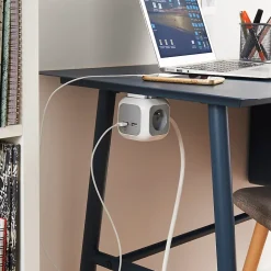 Multiprise 4 prises CUBE & USB 3m^Diall Hot