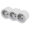Multiprise 3 prises frontale blanc-Legrand Online